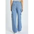 thumbnail image 3 of Cello Jeans Women's Low Baggy Skater Cargo Jeans, Light Denim, Size 11, 3 of 3