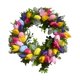 thumbnail image 1 of Guirnalda de huevos de Pascua, decoraciones para puerta de entrada de Pascua, coronas artificiales de Pascua, guirnalda de hojas artificiales p, 1 of 7
