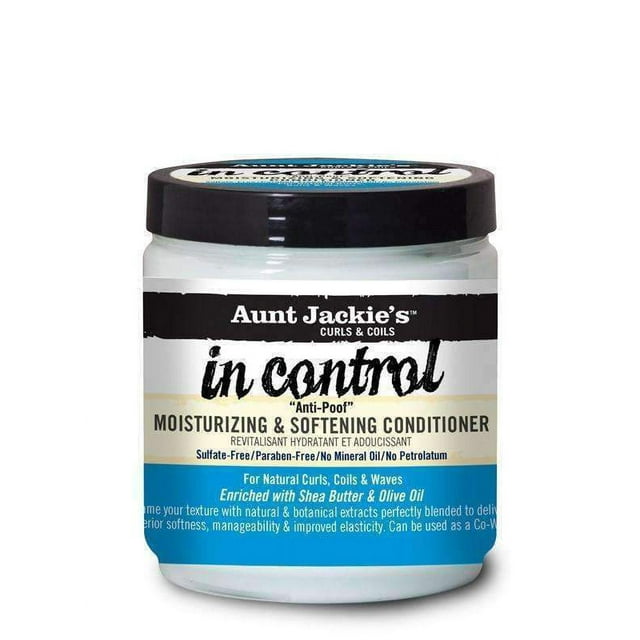 Aunt Jackie's Curls & Coils Revitalisant Hydratant et Assouplissant « In Control » Anti-Poof