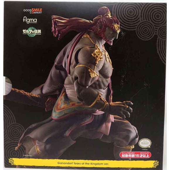 The Legend of Zelda Les Larmes du Royaume Figurine Articulée de 7 Pouces Figma - Ganondorf
