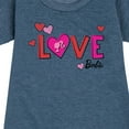 thumbnail image 3 of Barbie - Patterned Love - Toddler And Youth Girls Fleece Dress, 3 of 5