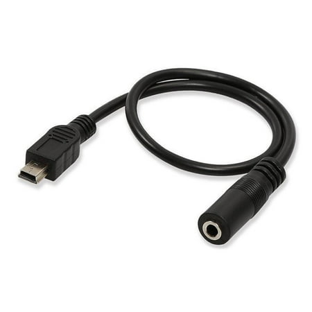 YIEMEEN Mini USB To 3.5mm Headphone Adapter Cable For Microphones Connection Line