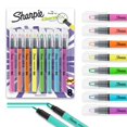 thumbnail image 1 of Sharpie Highlighter, Clear View Stick Highlighter with See-Through Chisel Tip, Assorted, 8 Count, 1 of 5