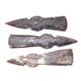 thumbnail image 5 of 3 Stone Ornamental Tomahawk Heads #6663    Agate Jasper Ax Axe Hatchet, 5 of 5