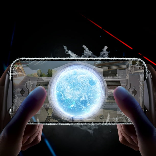 Phone Game Controller Stretch Up To 174mm Telescopic Game Controller with Cooling Fan Type-C Mobile Gamepad for Android & iPhone