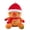 D, variant on TOYOUME Gingerbread Man Plush Cloth Doll Pillow, Soft Stuffed Christmas Figurine, 9.45 Inches, 1-Piece, for Mantel Tree or Holiday Gift, D