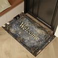 thumbnail image 6 of Entry Door Mat - Diatomite Water Absorbent Bathroom Doorway Mat, Slip-Proof, Easy Care Household Floor Mat, Vintage Foot Mat,Gray,Coffee, 6 of 6