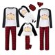 thumbnail image 2 of Pijamas familiares a juego de Navidad, conjunto de pijamas de pantalones a cuadros de la historia de Jesús, 2 of 3
