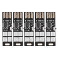thumbnail image 2 of Luz Super Mini USB ANGGREK 5 piezas ultradelgada ultraligera DC5V para decoración de escritorio, 2 of 8