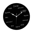 thumbnail image 5 of jicheng Math Equations Wall Clock 11.81inch Silent for Living Room Classroom Bedroom, 5 of 9