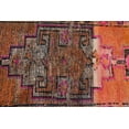 thumbnail image 5 of Orange Rug, Turkish Rug, 2.7x10.3 ft, Handmade Rug, Hallway Rug, Herki Rug, Organic Rug, Oriental Rug, Kitchen Rug, Vintage Wool Rug, 7607, 5 of 10