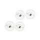 thumbnail image 1 of Inteprter Paquete de 4 ruedas para muebles, ruedas autoadhesivas de acero inoxidable, caja de almacenamiento, cubo de basura, polea adhesiva, Mini rodillo Type11 NO11 Inteprter HA063447-04B, 1 of 6