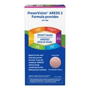 5 Pack - PreserVision® AREDS 2 Formula Eye Vitamin and Mineral Supplement with Lutein & Zeaxanthin, Mixed Berry Flavor, 70 Chewable Tablets