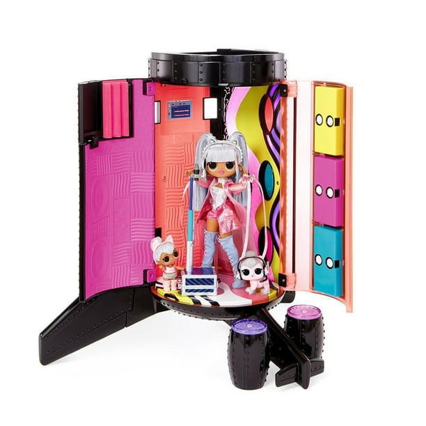 L.O.L. Surprise! O.M.G. Remix 4-in-1 Plane Playset Transforms – 50