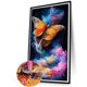 thumbnail image 2 of Cuadros Decorativos Dream Butterfly Cloud 5D Kits de pintura de diamantes DIY Full Round Drill Art (B5610) Likrtyny embutido en tela, 2 of 9
