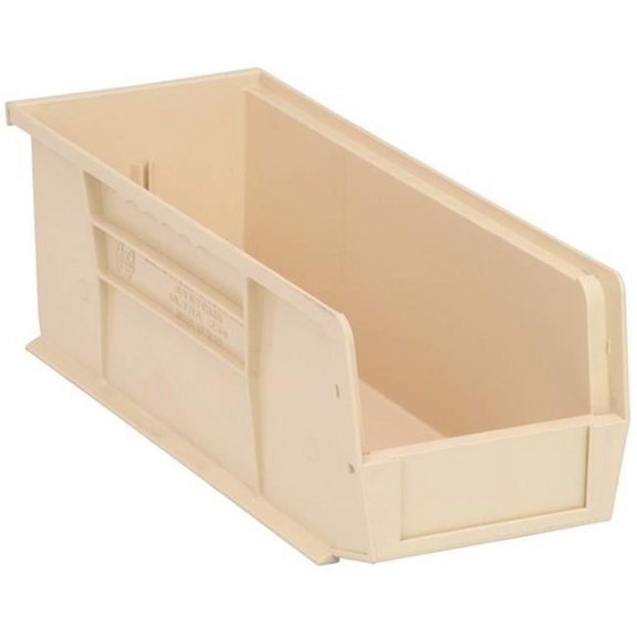 Ultra Stack & Hang Bin, Ivory - 14.75 x 5.5 x 5 in.
