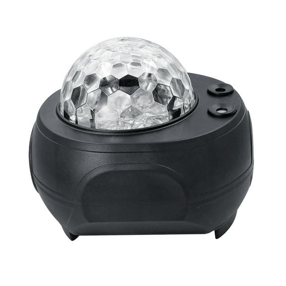 Leyfeng LED Starry Night Projection Lights Children's Gifts Fantasy Starry Night Light Projector Rotating Water Ripple Lights Music Ambient Lighting