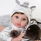 thumbnail image 2 of Aori Lifelike Reborn Baby Dolls 22 Inch Real Life Baby Boy That Look Real in Soft and Weighted Body with Zebra Best Birthday Gift Set, 2 of 5