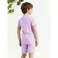 thumbnail image 3 of Doomiva Adaptive Clothing for Kids Special Needs Autism Sensory Jumpsuit Anti-Strip Romper Bodysuit with Back Zipper Lavender 12, 3 of 5