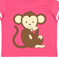 thumbnail image 4 of Inktastic Monkey Thinking Boys or Girls Toddler T-Shirt, 4 of 5