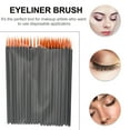 thumbnail image 4 of 100pcs Disposable Eyeliner Brush Applicator Cosmetic Eye Wands Makeup Tool, 4 of 6