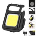 thumbnail image 1 of Juguete Linterna COB pequeña, 500 lúmenes, llavero recargable brillante, minilinternas, luz de bolsillo portátil para exteriores AMMAO MXZZ23418A4568, 1 of 2