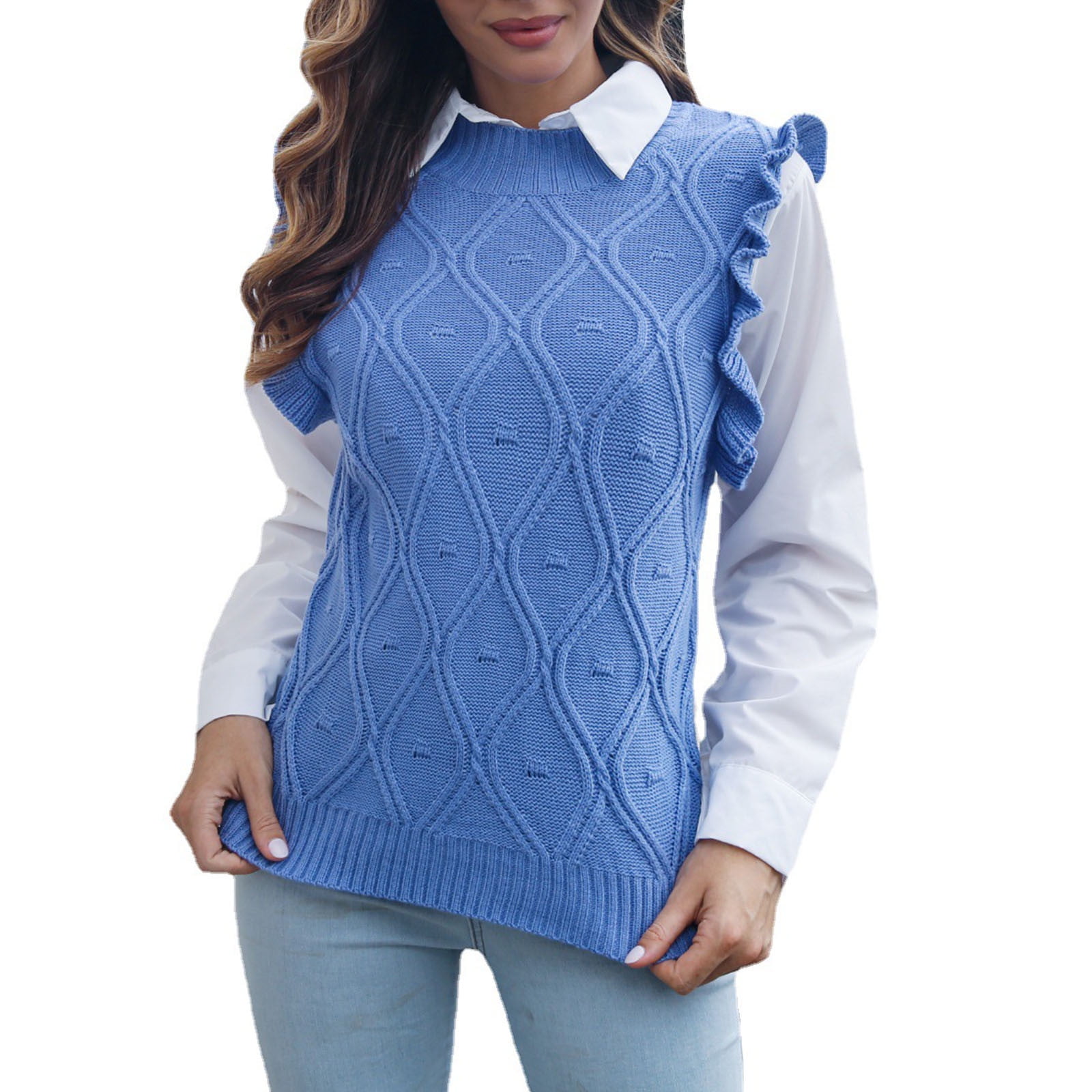 Chueow Virgin Killer Sweater Women 