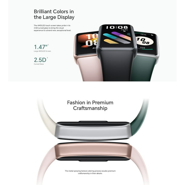 HONOR Band 7 1.47 Inch AMOLED Screen BT5.0 11 Sport Modes Blood