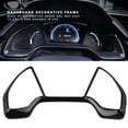 thumbnail image 2 of Marco decorativo para salpicadero de coche, anillos de esfera embellecedores para Honda Civic 10. ° 2016 ~ 2018, negro con raya Jadeshay A, 2 of 9