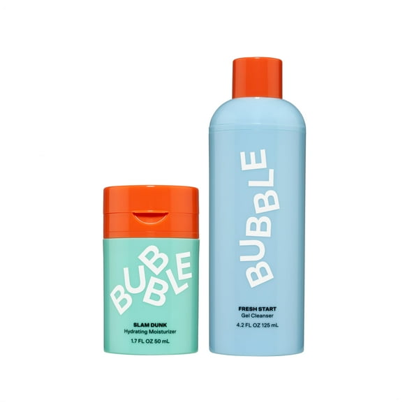 Crema hidratante facial Skincare Bubble Slam Dunk de 50 ml y limpiador de 125 ml