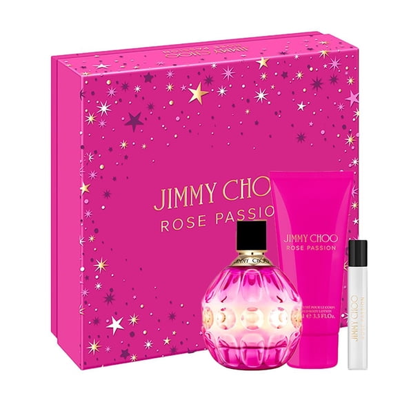 Perfume JIMMY CHOO ROSE PASSION Eau de Parfum de 97 ml, set de 3 unidades