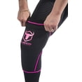 thumbnail image 5 of Rodilleras de 7 mm (1 par) - Rodilleras de alto rendimiento para levantamiento de pesas, cross training y powerlifting - Las mejores rodilleras y correas de compresión - Para hombres y mujeres (Negro/, 5 of 5