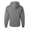 thumbnail image 2 of Jerzees Mens NuBlend Pull Over Hooded Sweatshirt, XL, Oxford, 2 of 2