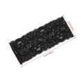 thumbnail image 2 of WZXFASHION Headbands for Women Solid Color with Lace Decoration Hair Wraps For Yoga Fitness Running White1, 2 of 3