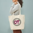 thumbnail image 3 of CafePress - OT PENDANT FUSCHIA Tote Bag - Unisex Canvas Tote Bag, Beige, 1-Piece, 3 of 7