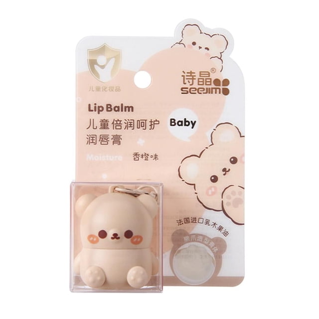 OPDBN Lip Repair Sti,Lip Balm,Moisturizing Lip Care,Portable Kids Fruity Flavored Lip Balm with Keychain