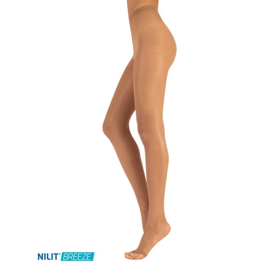 Calzitaly Toeless Pantyhose, Sheer Tights, Open Toe stockings with Cooling Effect