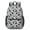 Police and Star, variant on Police and Radio Black Pattern 17" School Backpacks for Teens,Waterproof Oxford Fabric,S-Shape Padded Straps for School,Travel,Hiking,Camping