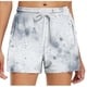 thumbnail image 1 of Pantalones Cortos Largos para las Mujeres, Pantalones Cortos Casuales Impresos de Cintura Alta No Estirable Hechos de Poliéster Transparente Airy para Todo el Uso de Temporada, Pantalones Cortos Casua, 1 of 5