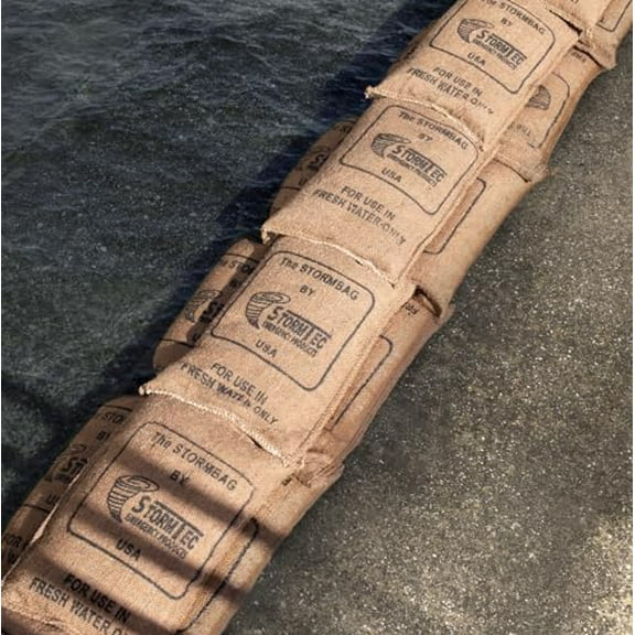 STORMBAG - Box of StormBags (Pack of 10) - Protect Your Home with The StormBag - Water Activated Stormbag - Without Sand