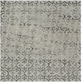 thumbnail image 3 of Safavieh Dip Dye Saffron Damask Wool Area Rug, Gray, 7' x 7' Square, 3 of 9