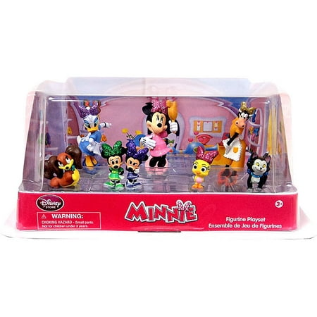 Disney Minnie Mouse Bowtoons Figurine Playset - Walmart.com