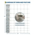 thumbnail image 2 of Garvee Farm Fence, Cattle Panel, Heavy Duty Galvanized Wire Fencing, 5 ft x 164 ft, Silver, 2 of 7
