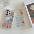 thumbnail image 6 of Allytechgroup Floral Series Case for Samsung Galaxy A36 5G Women Girls, Soft TPU Clear Back Cover Anti-Yellowing Shockproof Protective Bumper Phone Case for Samsung Galaxy A36 5G, D, 6 of 8