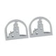 thumbnail image 2 of Servilleteros Verticales, Borde Brillante Grueso, 2 Uds., Servilletero De Metal Fácil De Limpiar Para Hoteles Para Decoración ANGGREK Otros, 2 of 8
