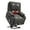 Dark Gray, variant on KIGOTY 33.6" Fabric Lift Chairs Recliners for Elderly with Cup Holders,Heat and Massage, Light Gray