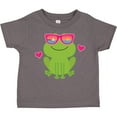 thumbnail image 3 of Inktastic Summer Frog Beach Vacation Sunglasses Girls Toddler T-Shirt, 3 of 5