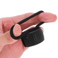 thumbnail image 2 of EeaseCA Bandeau Queue de Cheval Punk pour Femmes et Filles, Accessoire de Mode (Noir), 2 of 8