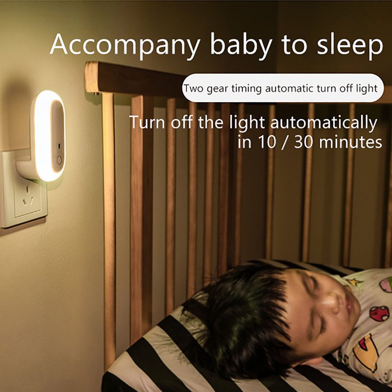 Intelligent remote control plug in LED Night Light Asian Smart