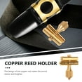 thumbnail image 4 of OUNONA Compact Sax Clamp Metal Headjoint for Saxophone Sound Enhancement with Cloth Clip Design 1Set, 4 of 8